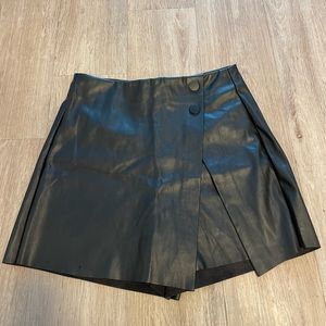 Stradivarius Pleather Skort